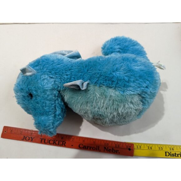 Aurora Destination Nation Blue Seahorse Plush 11 Inch Stuffed Animal Toy Cute So - Picture 6 of 6